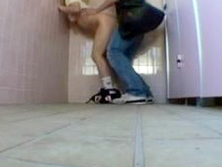 Nippon Student Gets Pounded in Public Bathroom Stall
