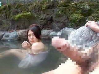 Fuck-fest at Tokyo's Nippon Spa leaves Husband Mesmerized by His Wife's Busty Body