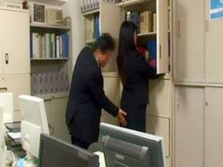 Steamy Office Romp with a Seductive Secretary in Nippon