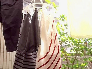 Busty Nippon MILF Gushes Creamy Load on Tokyo Stepson