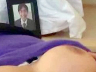 Horny Nippon Porn Video: Busty Widow's Hot Reunion with Deceased Husband