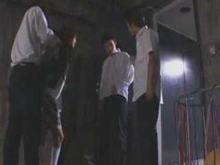 Sex-crazed teen gang-banged in a basement fantasy